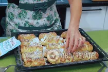 Слойки з вареним згущеним молоком - Крок 9 Слойки з вареним згущеним молоком - Крок 9
