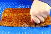 Прості козинаки з кунжуту - Крок 7 Прості козинаки з кунжуту - Крок 7