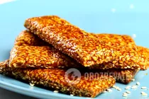 Прості козинаки з кунжуту - Крок 8 Прості козинаки з кунжуту - Крок 8