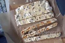 Ореховая нуга с медом - Шаг 8 Ореховая нуга с медом - Шаг 8