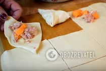 Самса из тыквы с мясом - Шаг 5 Самса из тыквы с мясом - Шаг 5