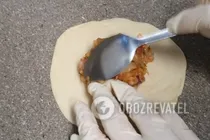 Самса с курицей - Шаг 16 Самса с курицей - Шаг 16