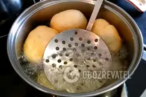 Баурсаки со сливочным маслом - Шаг 7 Баурсаки со сливочным маслом - Шаг 7