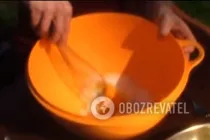 Баурсаки на теплому молоці - Крок 1 Баурсаки на теплому молоці - Крок 1