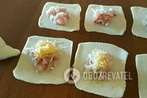 Куриная самса с сыром - Шаг 14 Куриная самса с сыром - Шаг 14