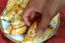 Куриная самса с сыром - Шаг 17 Куриная самса с сыром - Шаг 17