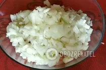 Куриная самса с сыром - Шаг 4 Куриная самса с сыром - Шаг 4