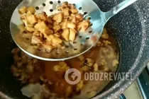Куриная самса с сыром - Шаг 6 Куриная самса с сыром - Шаг 6