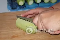 Мариновані кабачки з кетчупом - Крок 4 Мариновані кабачки з кетчупом - Крок 4