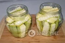 Мариновані кабачки з кетчупом - Крок 5 Мариновані кабачки з кетчупом - Крок 5