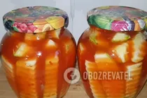 Мариновані кабачки з кетчупом - Крок 7 Мариновані кабачки з кетчупом - Крок 7