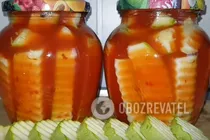 Мариновані кабачки з кетчупом - Крок 9 Мариновані кабачки з кетчупом - Крок 9