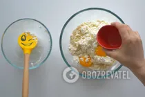 Сирні троянди з меренгою - Крок 3 Сирні троянди з меренгою - Крок 3