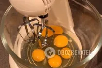 Рулет с масляным кремом - Шаг 1 Рулет с масляным кремом - Шаг 1