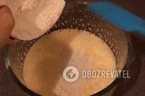 Рулет с масляным кремом - Шаг 3 Рулет с масляным кремом - Шаг 3