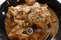 Чахохбили с замороженными помидорами - Шаг 9 Чахохбили с замороженными помидорами - Шаг 9