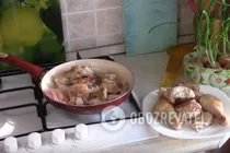 Чахохбили с замороженными помидорами - Шаг 1 Чахохбили с замороженными помидорами - Шаг 1