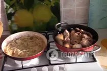 Чахохбили с замороженными помидорами - Шаг 2 Чахохбили с замороженными помидорами - Шаг 2