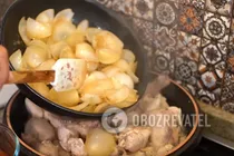 Чахохбілі з томатним соусом - Крок 3 Чахохбілі з томатним соусом - Крок 3