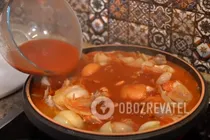 Чахохбілі з томатним соусом - Крок 4 Чахохбілі з томатним соусом - Крок 4