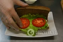 Паніні з куркою та овочами - Крок 4 Паніні з куркою та овочами - Крок 4