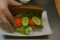 Паніні з куркою та овочами - Крок 5 Паніні з куркою та овочами - Крок 5