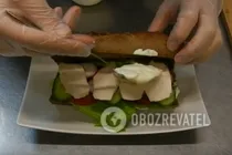 Паніні з куркою та овочами - Крок 8 Паніні з куркою та овочами - Крок 8