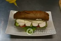 Паніні з куркою та овочами - Крок 9 Паніні з куркою та овочами - Крок 9
