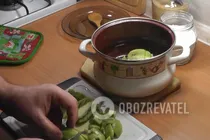 Рахат-лукум із ківі - Крок 2 Рахат-лукум із ківі - Крок 2