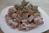 Різнокольоровий рахат-лукум - Крок 8 Різнокольоровий рахат-лукум - Крок 8