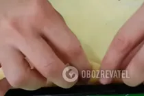 Пахлава з родзинками і горіхами - Крок 12 Пахлава з родзинками і горіхами - Крок 12