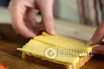 Панини с соусом "Песто" - Шаг 2 Панини с соусом "Песто" - Шаг 2