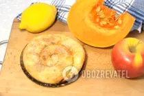 Вертута с тыквой и яблоком - Шаг 13 Вертута с тыквой и яблоком - Шаг 13