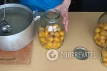 Компот из алычи без стерилизации - Шаг 3 Компот из алычи без стерилизации - Шаг 3