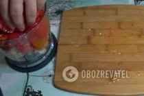Гаспачо в блендере - Шаг 4 Гаспачо в блендере - Шаг 4
