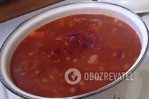 Свекольник з яйцями - Крок 12 Свекольник з яйцями - Крок 12