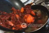 Борщ із помідорами та квасолею - Крок 8 Борщ із помідорами та квасолею - Крок 8