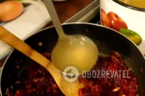 Борщ із квасолею та м'ясом - Крок 9 Борщ із квасолею та м'ясом - Крок 9