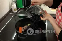 Красный борщ с фасолью - Шаг 1 Красный борщ с фасолью - Шаг 1