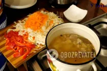 Борщ із квасолею та м'ясом - Крок 10 Борщ із квасолею та м'ясом - Крок 10