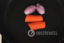 Луковый суп с курицей и гвоздикой - Шаг 2 Луковый суп с курицей и гвоздикой - Шаг 2