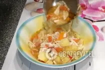 Курячий лагман - Крок 12 Курячий лагман - Крок 12