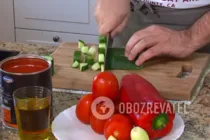 Гаспачо по-іспанськи - Крок 1 Гаспачо по-іспанськи - Крок 1