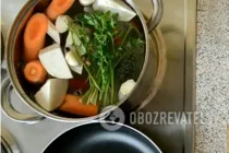 Овочевий бульйон з селерою - Крок 3 Овочевий бульйон з селерою - Крок 3