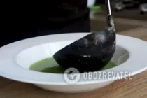 Испанский гаспачо с яблоком - Шаг 6 Испанский гаспачо с яблоком - Шаг 6