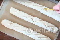 М'який хрусткий багет - Крок 11 М'який хрусткий багет - Крок 11