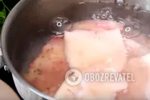 Салат з кальмарами, яйцем та огірком - Крок 1 Салат з кальмарами, яйцем та огірком - Крок 1