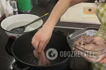 Салат з кальмарами та корейською морквою - Крок 3 Салат з кальмарами та корейською морквою - Крок 3