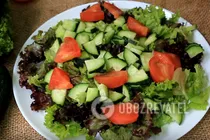 Салат з кальмарами та овочами - Крок 7 Салат з кальмарами та овочами - Крок 7