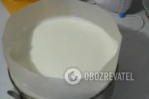 Торт суфле з фруктами - Крок 11 Торт суфле з фруктами - Крок 11